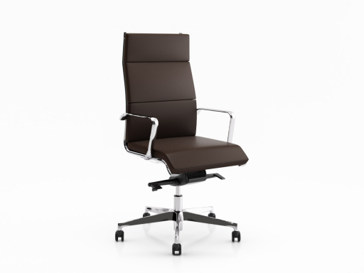 Fauteuil de direction en cuir confortable