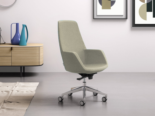 Fauteuil LUNEA au confort et  design inégalés avec un fort impact visuel fabriqué en Italie.