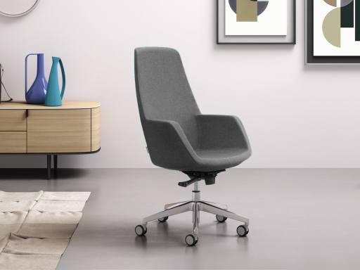 Fauteuil LUNEA au confort et  design inégalés avec un fort impact visuel fabriqué en Italie.