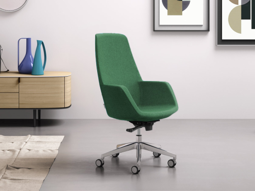 Fauteuil LUNEA au confort et  design inégalés avec un fort impact visuel fabriqué en Italie.
