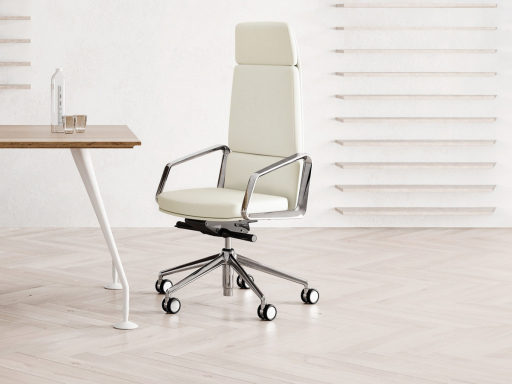 fauteuil haut de gamme en cuir veritable ZÉNITH, fabriqué en Italie
