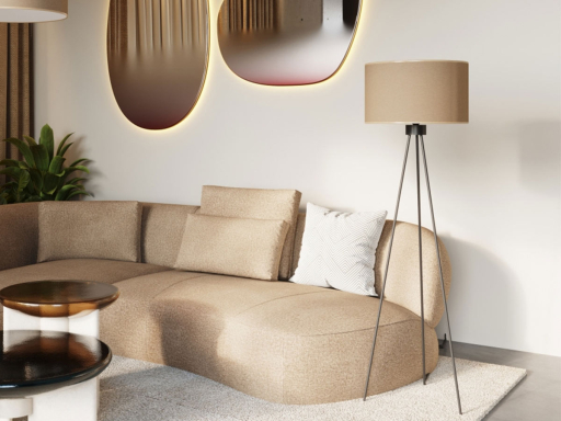 Lampadaire SLOWY, fabriqué en Pologne