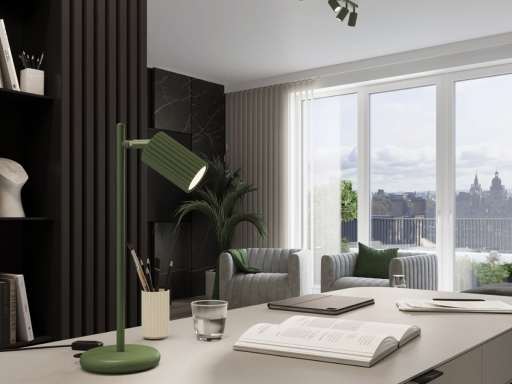 Lampe de bureau ORCHID, fabriqué en Pologne