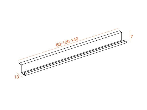 Goulotte PVC pour bureaux Kesiolt