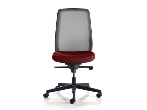 Siège de bureau contemporain, dossier résille