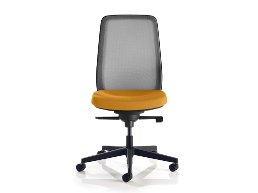 Siège de bureau contemporain, dossier résille