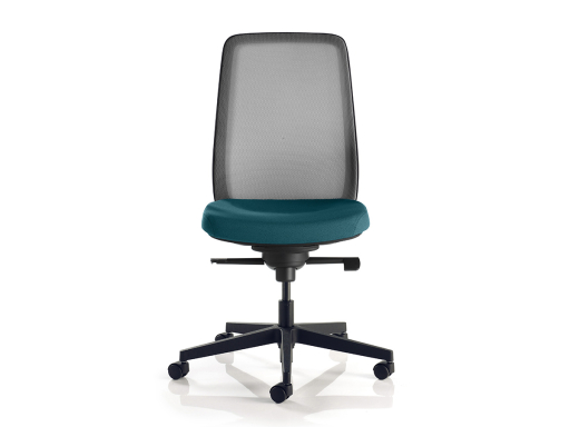 Siège de bureau contemporain, dossier résille