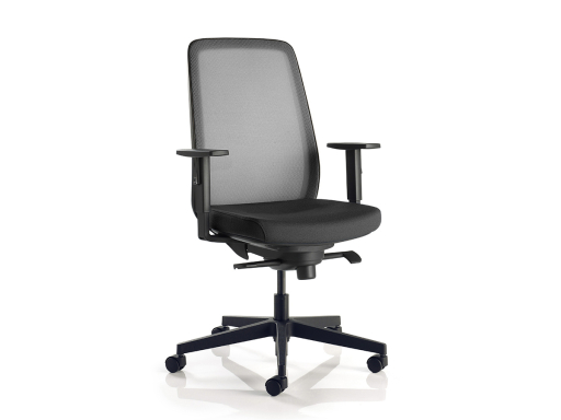 Siège de bureau contemporain, dossier résille