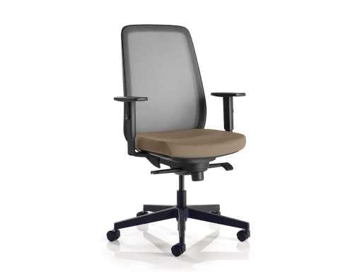 Siège de bureau contemporain, dossier résille