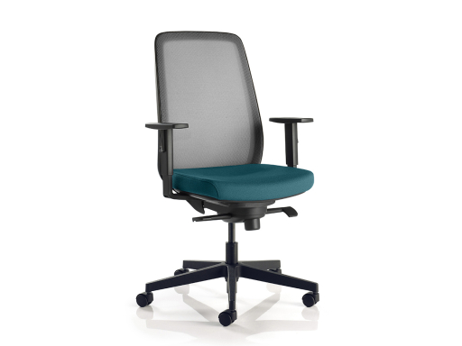 Siège de bureau contemporain, dossier résille