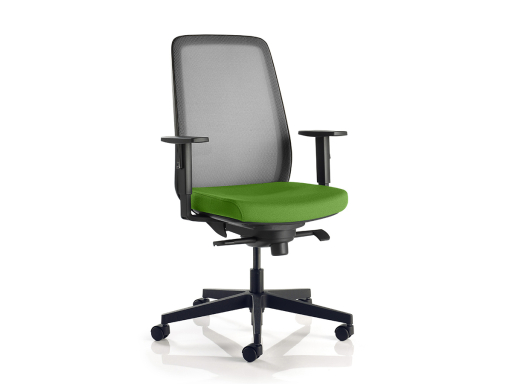 Siège de bureau contemporain, dossier résille