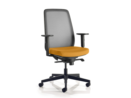 Siège de bureau contemporain, dossier résille