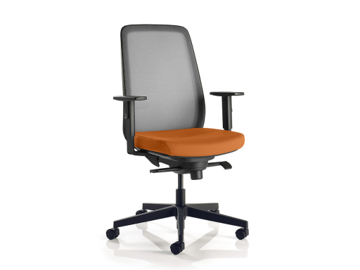 Siège de bureau contemporain, dossier résille