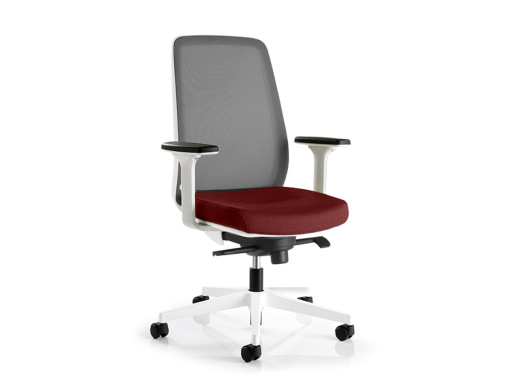 Siège de bureau contemporain, dossier résille