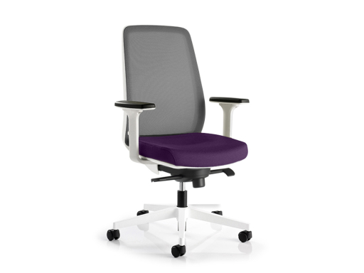 Siège de bureau contemporain, dossier résille