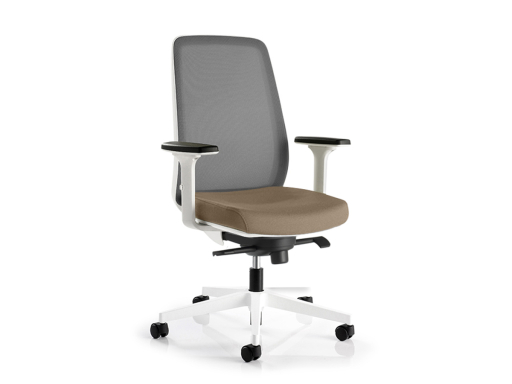 Siège de bureau contemporain, dossier résille