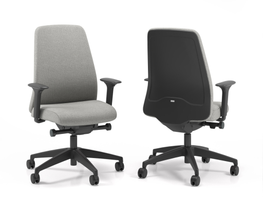 Siège de bureau EVERYis1 dossier tapissé, qualité allemande