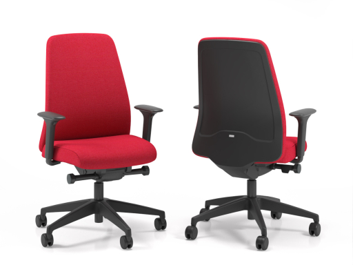 Siège de bureau EVERYis1 dossier tapissé, qualité allemande