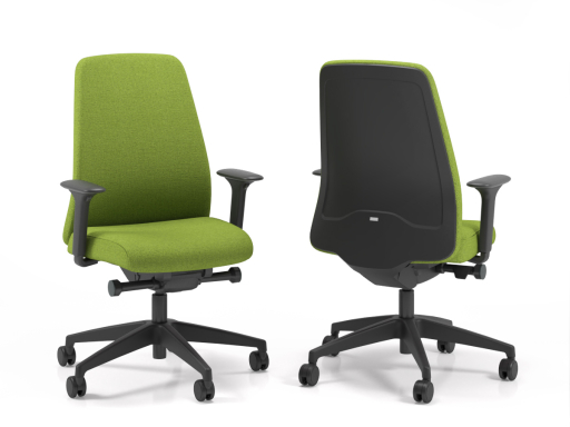 Siège de bureau EVERYis1 dossier tapissé, qualité allemande