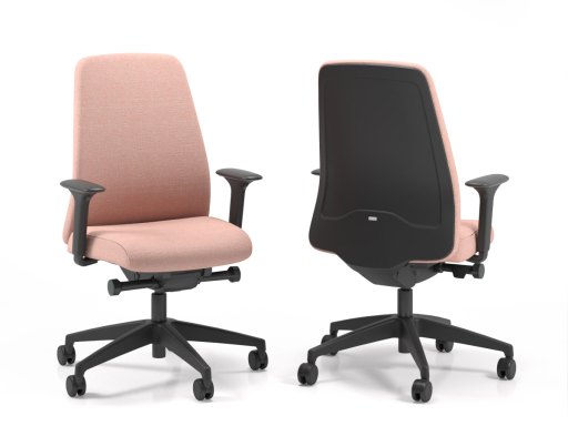 Siège de bureau EVERYis1 dossier tapissé, qualité allemande