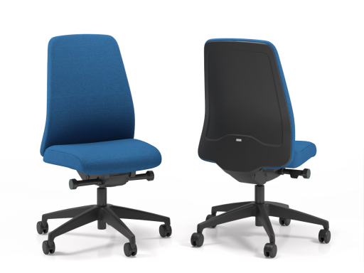 Siège de bureau EVERYis1 dossier tapissé, qualité allemande