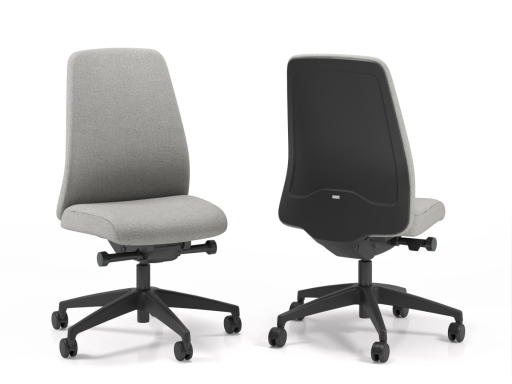 Siège de bureau EVERYis1 dossier tapissé, qualité allemande