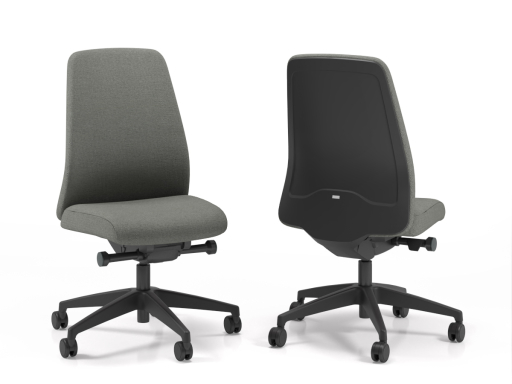 Siège de bureau EVERYis1 dossier tapissé, qualité allemande