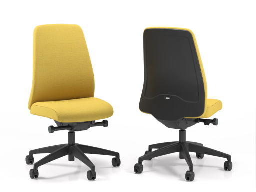 Siège de bureau EVERYis1 dossier tapissé, qualité allemande