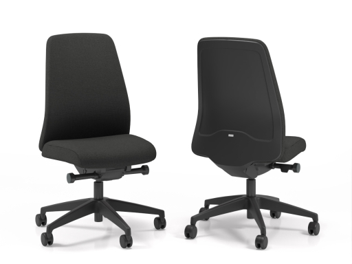 Siège de bureau EVERYis1 dossier tapissé, qualité allemande
