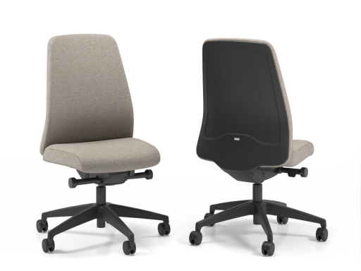 Siège de bureau EVERYis1 dossier tapissé, qualité allemande