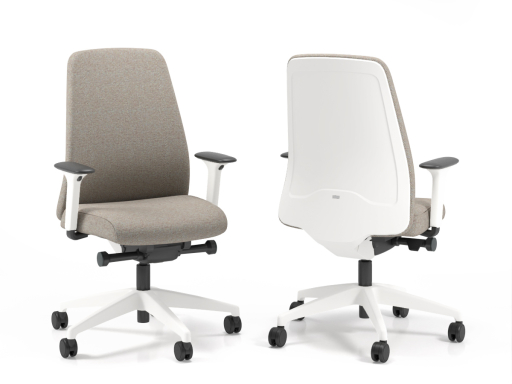 Siège de bureau EVERYis1 dossier tapissé, qualité allemande
