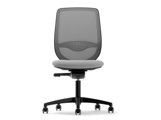 Siège de bureau dossier résille ORION structure noire