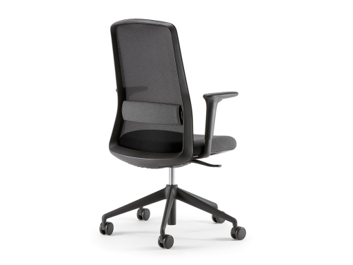 Siège de bureau contemporain design, dossier résille