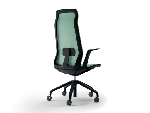 Fauteuil haut design en résille