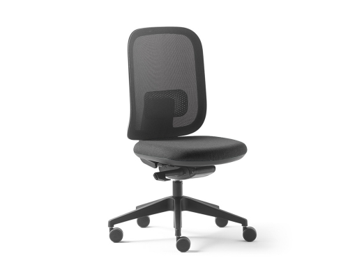 Fauteuil de bureau dossier résille, made in France