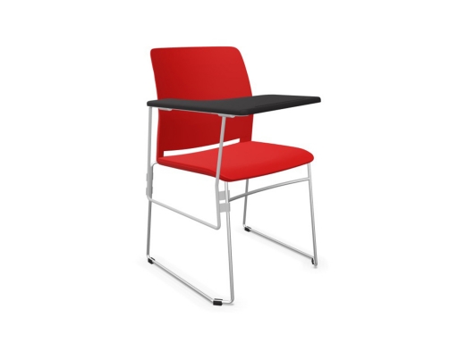 Chaise de conférence avec tablette écritoire MOTUS