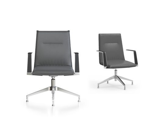 Siège de réunion ARAMIS en cuir, pas cher