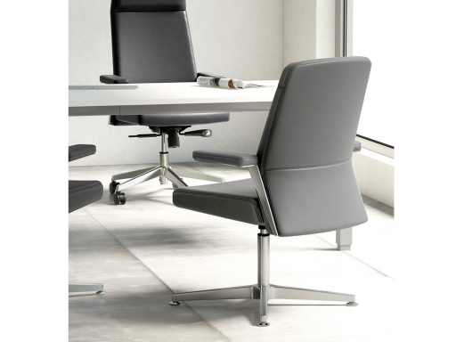 Siège de réunion WARREN en simili cuir, pas cher