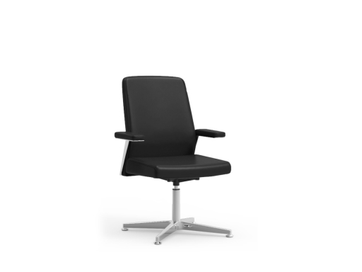 Siège de réunion WARREN en cuir, pas cher