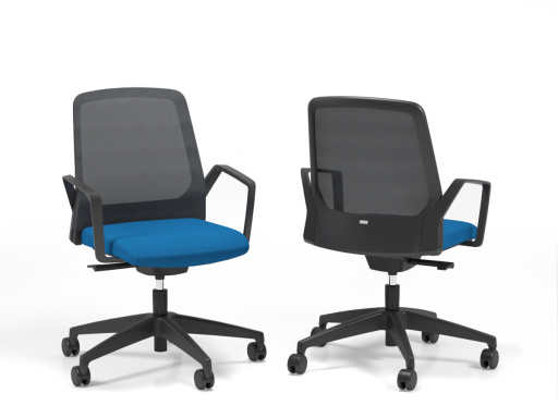 Siège pivotant BUDDY Black, qualité allemande