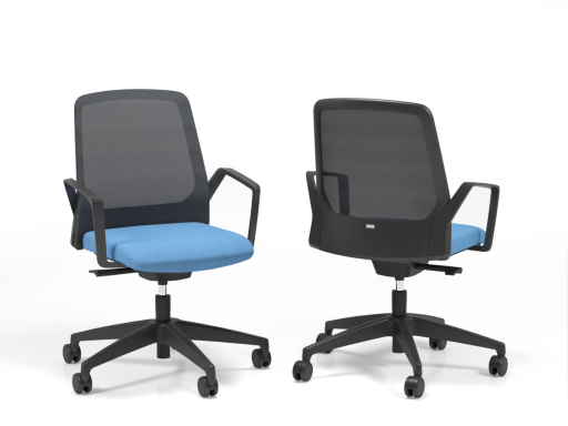 Siège pivotant BUDDY Black, qualité allemande