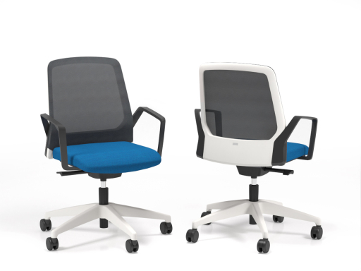 Siège pivotant BUDDY White, qualité allemande