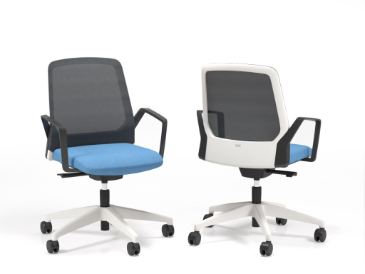 Siège pivotant BUDDY White, qualité allemande