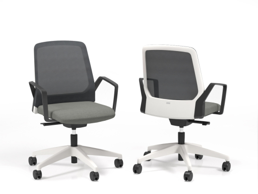 Siège pivotant BUDDY White, qualité allemande