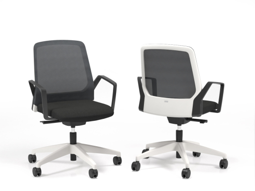 Siège pivotant BUDDY White, qualité allemande