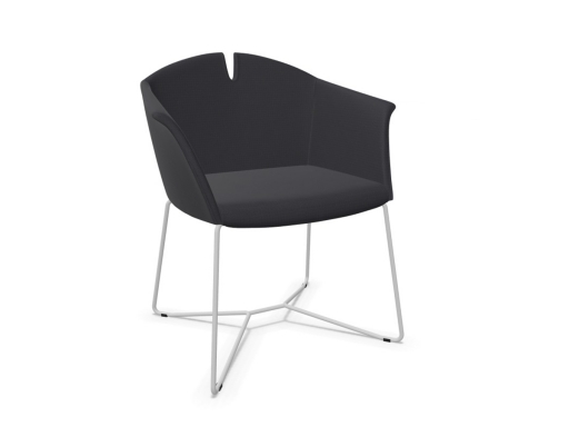 Fauteuil visiteur KUAD design et confortable