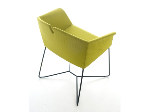 Fauteuil visiteur KUAD design et confortable