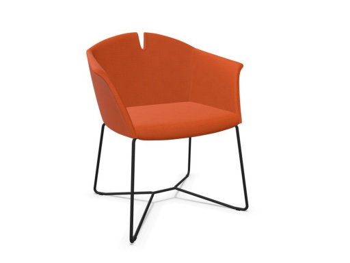 Fauteuil visiteur KUAD design et confortable