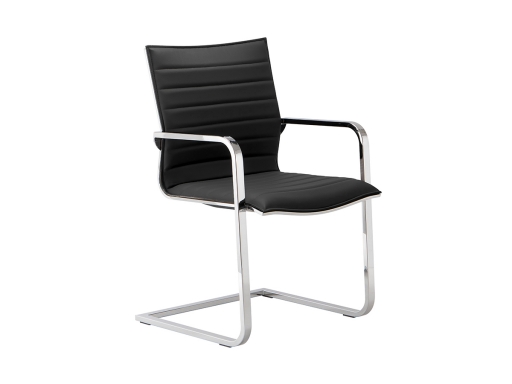 Siège de réunion SERENITY pied luge chromé