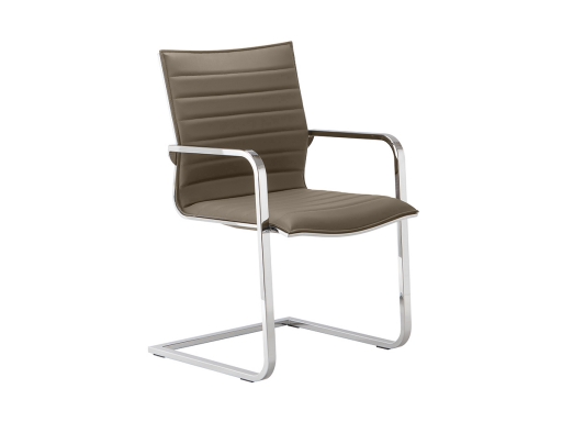 Siège de réunion SERENITY pied luge chromé